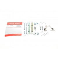 105-0045S QUICK BRAKE Комплектуючі гальмівна колодка