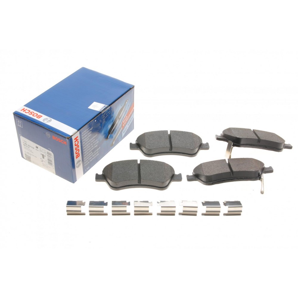 0 986 494 638 BOSCH Комплект гальмівних колодок дисковий гальм