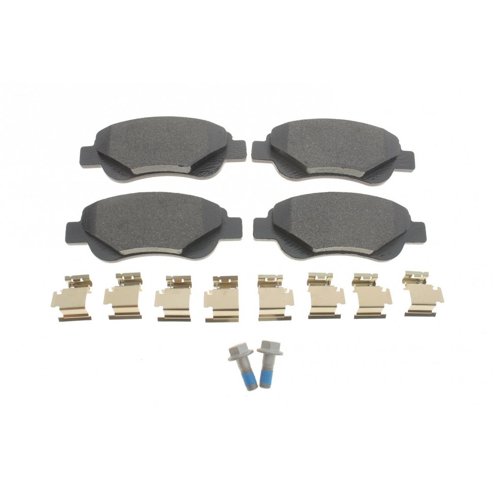 2395901 TEXTAR Комплект гальмівних колодок дисковий гальм