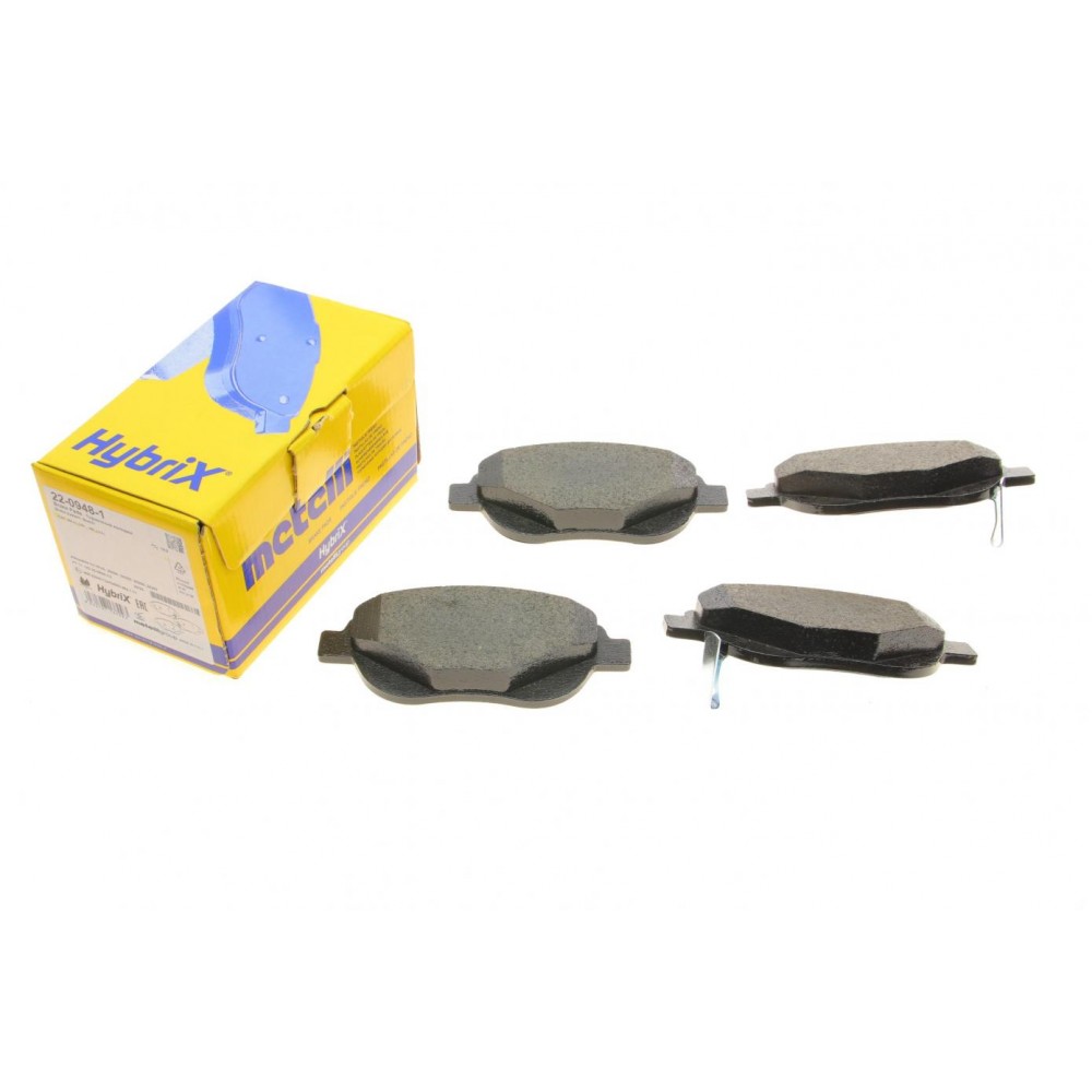 22-0948-1 METELLI Комплект гальмівних колодок дисковий гальм