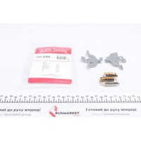 109-0066 QUICK BRAKE Комплектуючі колодки дискового гальма