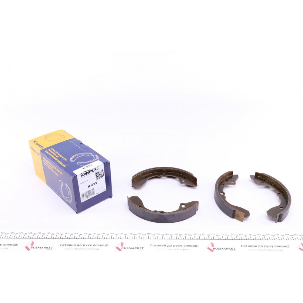 Колодки гальмівні (задні) Mazda 323 III 85- (барабанні) (200x26)