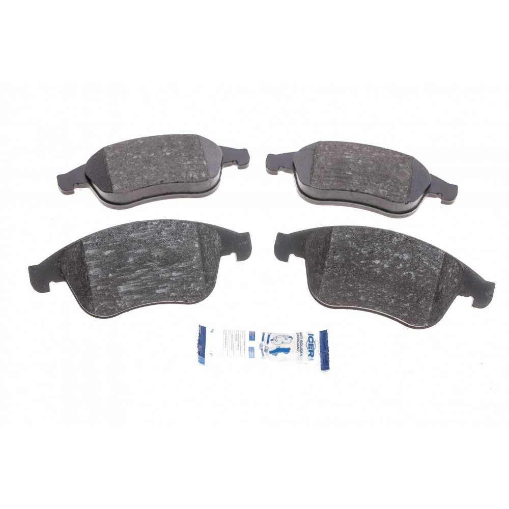 181918 ICER Комплект гальмівних колодок дисковий гальм