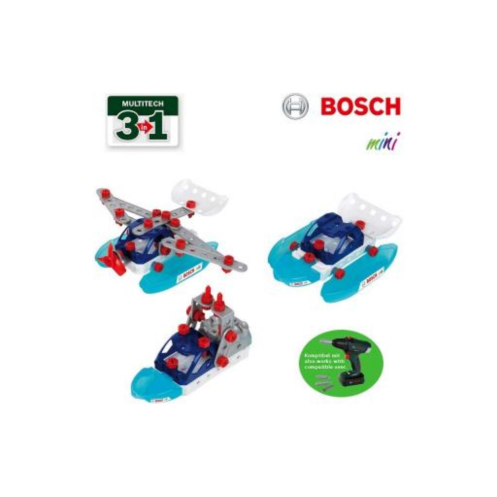 Набір для конструювання водного транспорту Klein Bosch 3in1 Watercraft