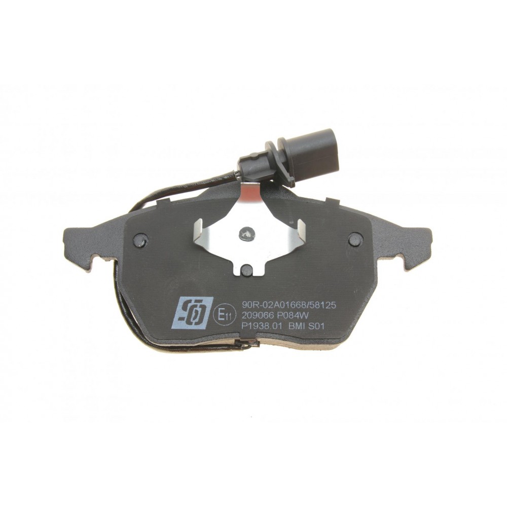 Колодки гальмівні (передні) Audi A4/A6/VW Passat 95- (з датчиком)