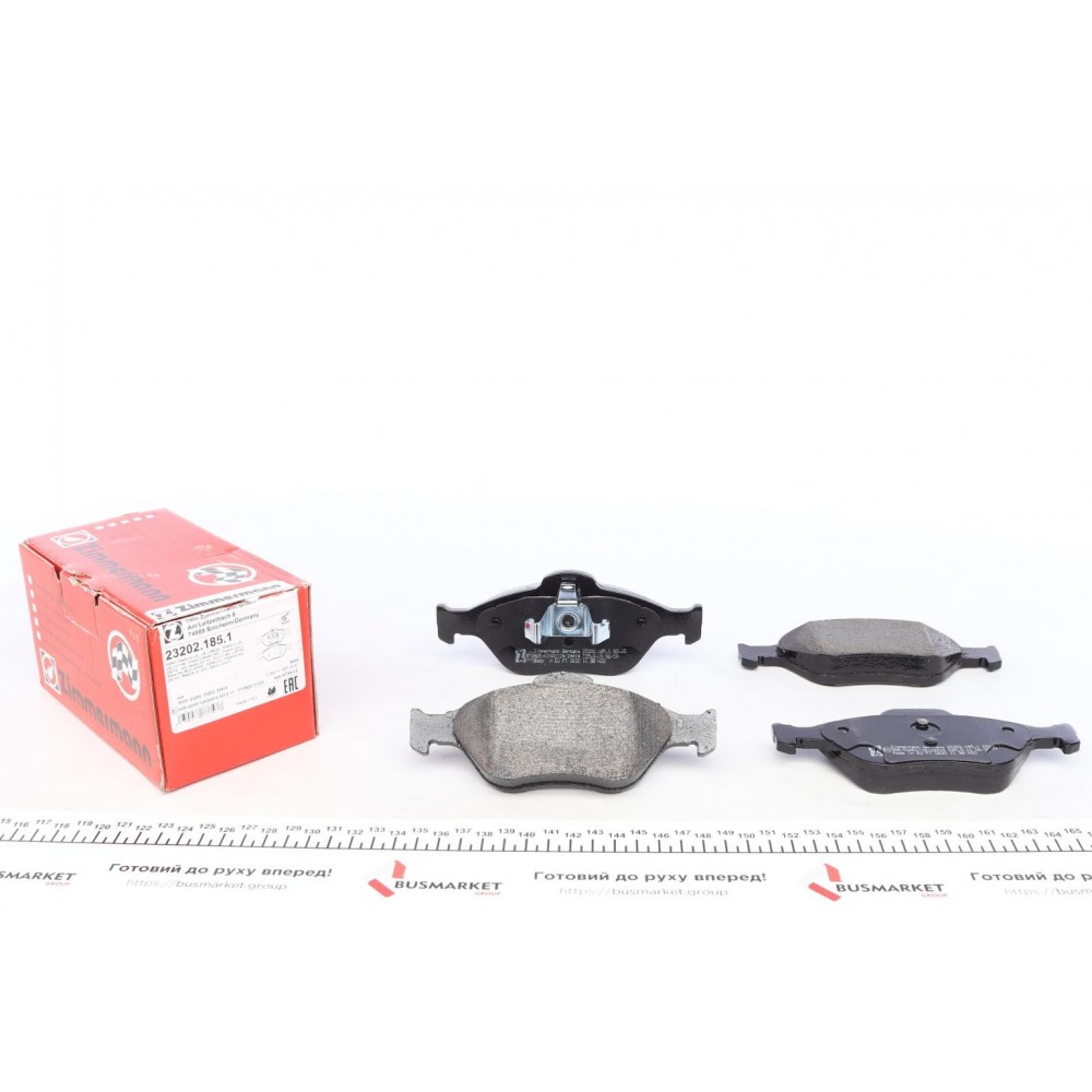 23202.185.1 ZIMMERMANN Комплект гальмівних колодок дисковий гальм