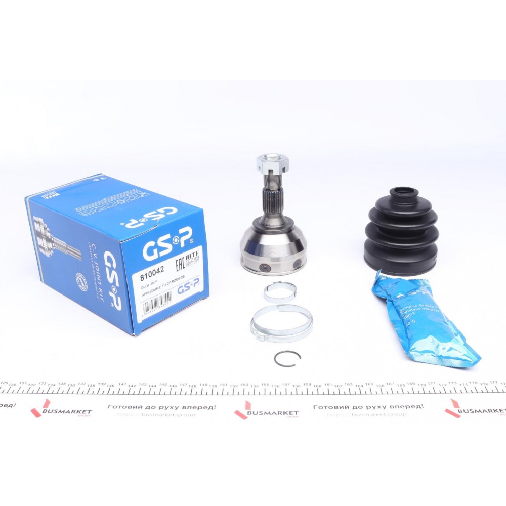 810042 GSP Шарнирный комплект, Привідний вал