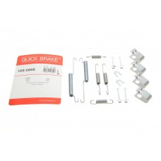 105-0668 QUICK BRAKE Комплектуючі гальмівна колодка