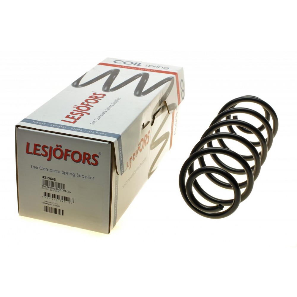 4215645 LESJÖFORS Пружина ходової частини