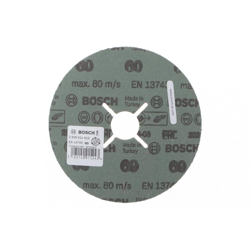 Круг зачисний 125x5x22,23 мм R780 P60 Best for Metal + Inox