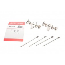 109-1829 QUICK BRAKE Комплектуючі колодки дискового гальма