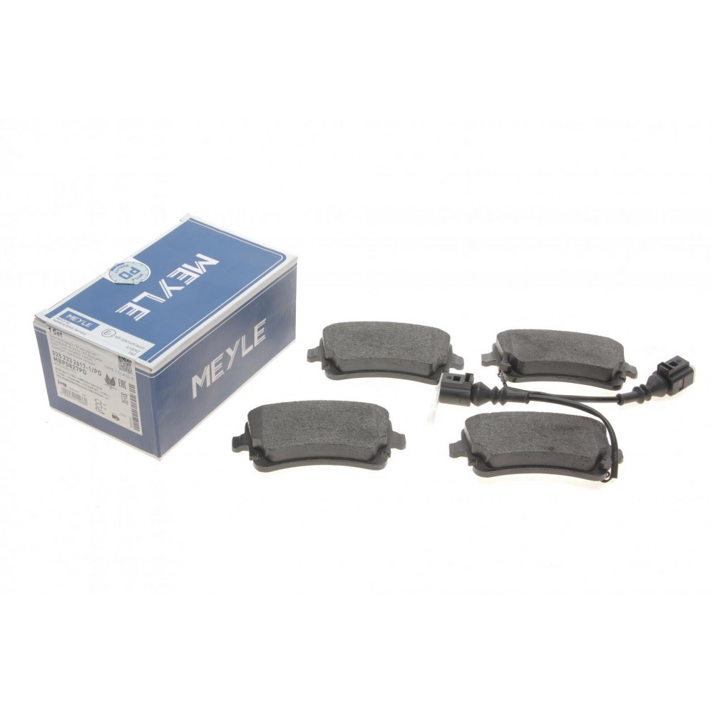 025 233 2617-1/PD MEYLE Комплект гальмівних колодок дисковий гальм