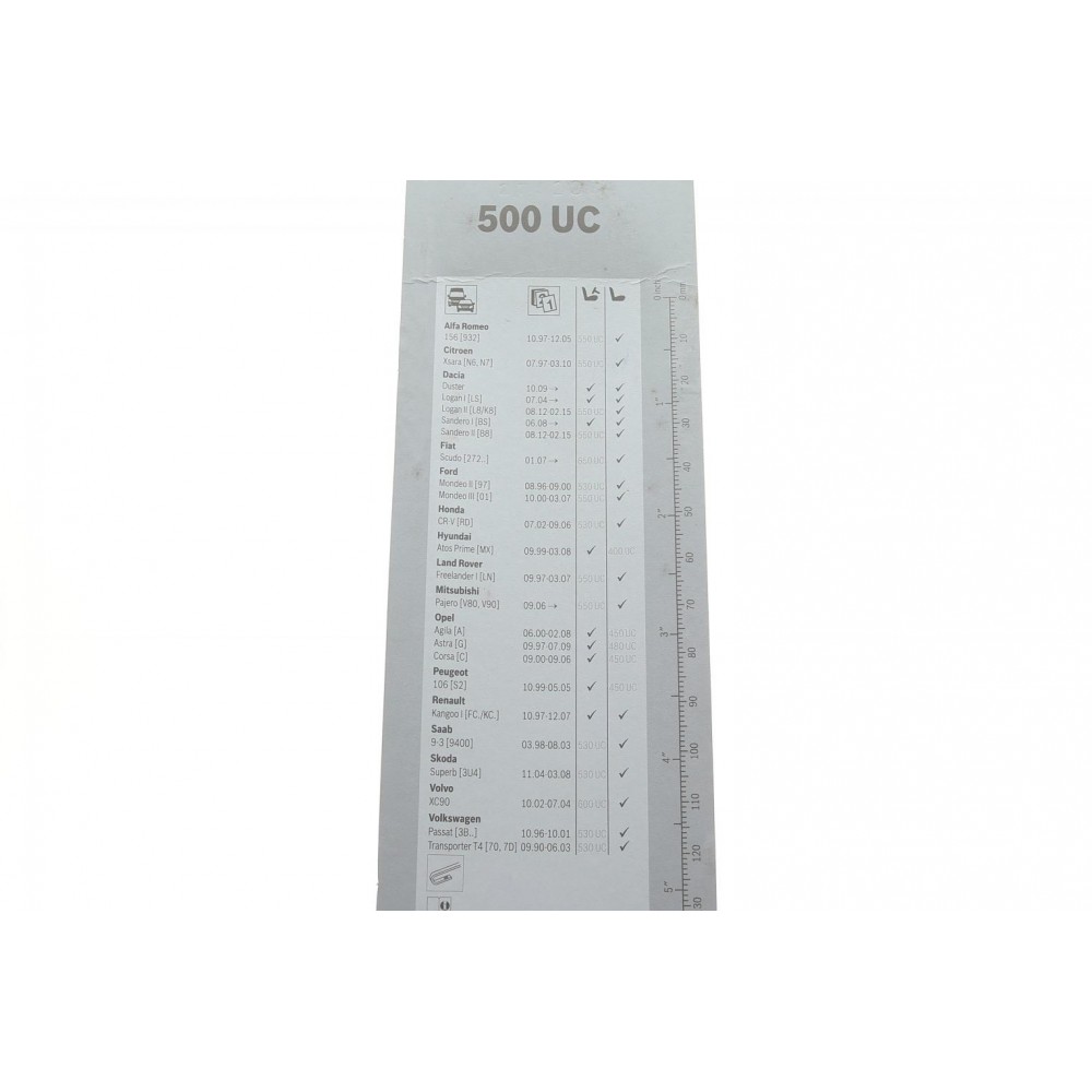 Щітка склоочисника (500мм) Audi A6/Citroen Jumpy/Fiat Ducato/Fiat Scudo/VW LT 75- Eco