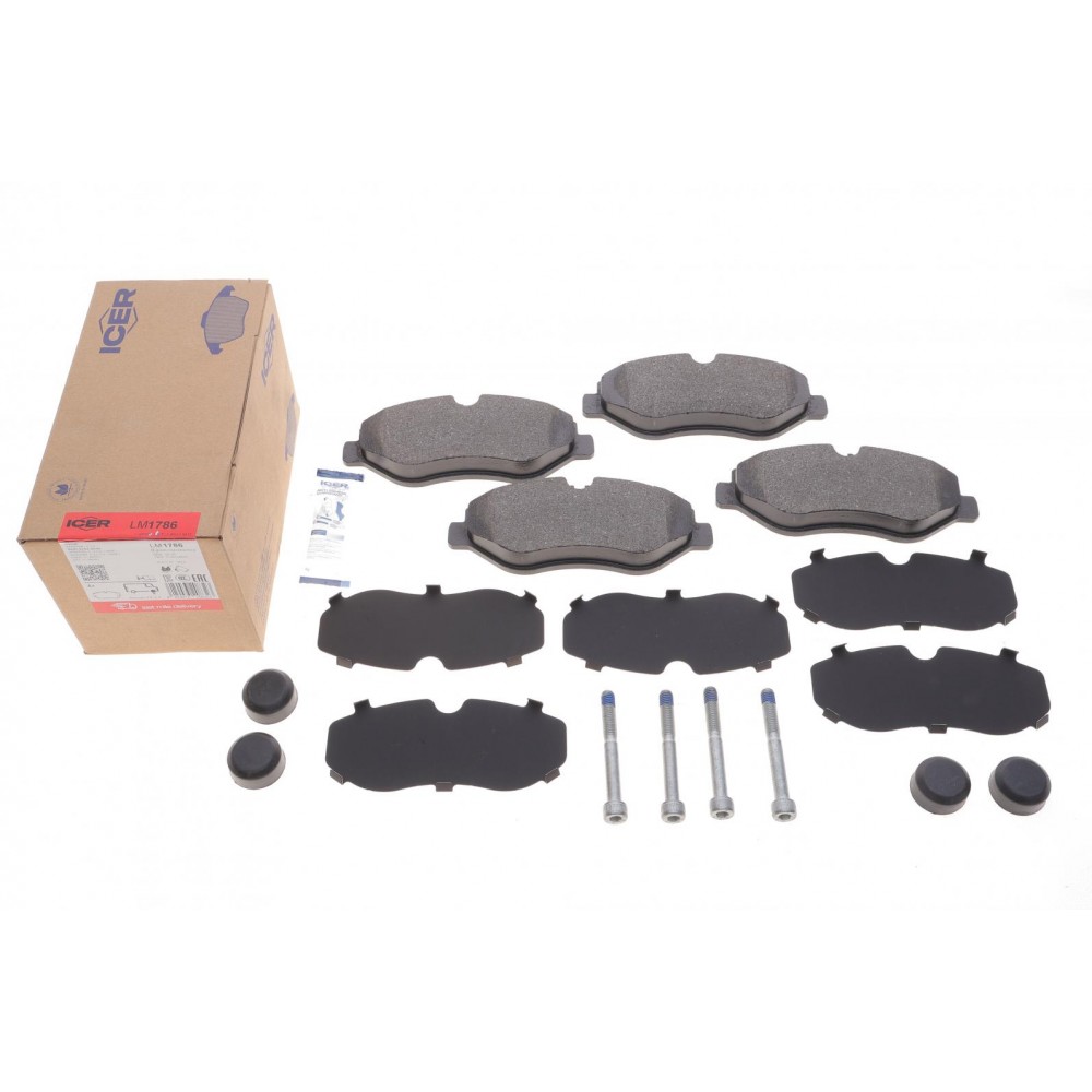 Колодки гальмівні (передні) MB Sprinter (906,907,910)/VW Crafter 06-/MB Vito (W639) 03-/(W447) 14-