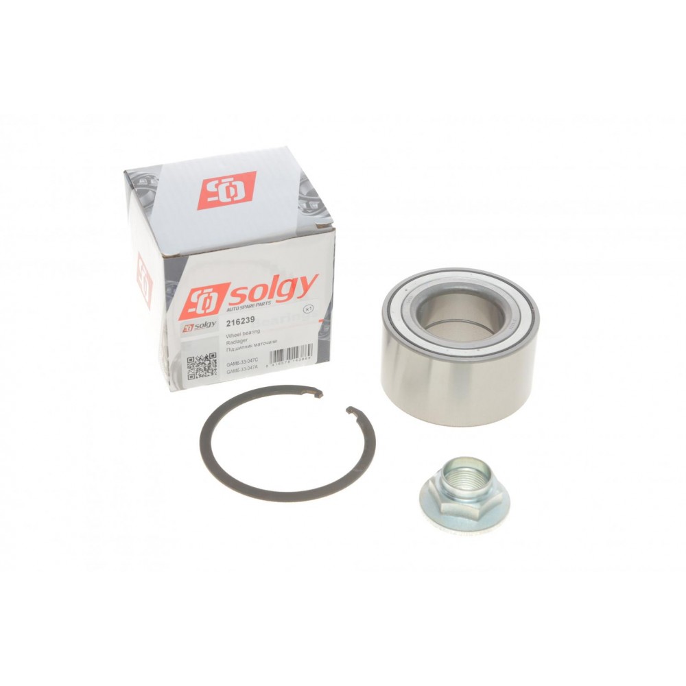 Підшипник маточини (передньої) Mazda 6 2.0D/2.2D 07-13 (45x84x45) (к-кт)