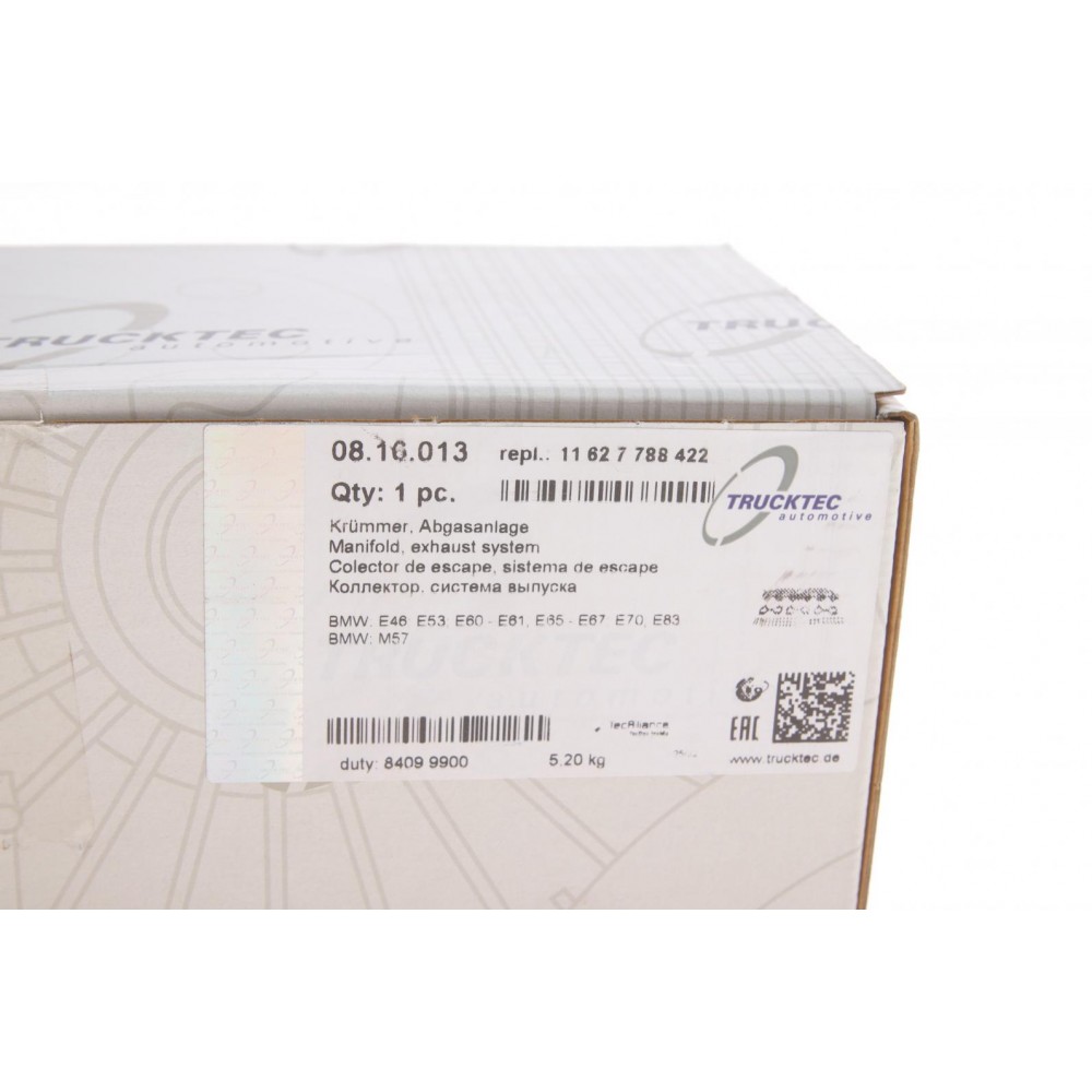 Колектор випускний BMW X5 (E53) 3.0 TD 00-07 M57 D30