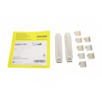 82551700 TEXTAR Комплектуючі колодки дискового гальма