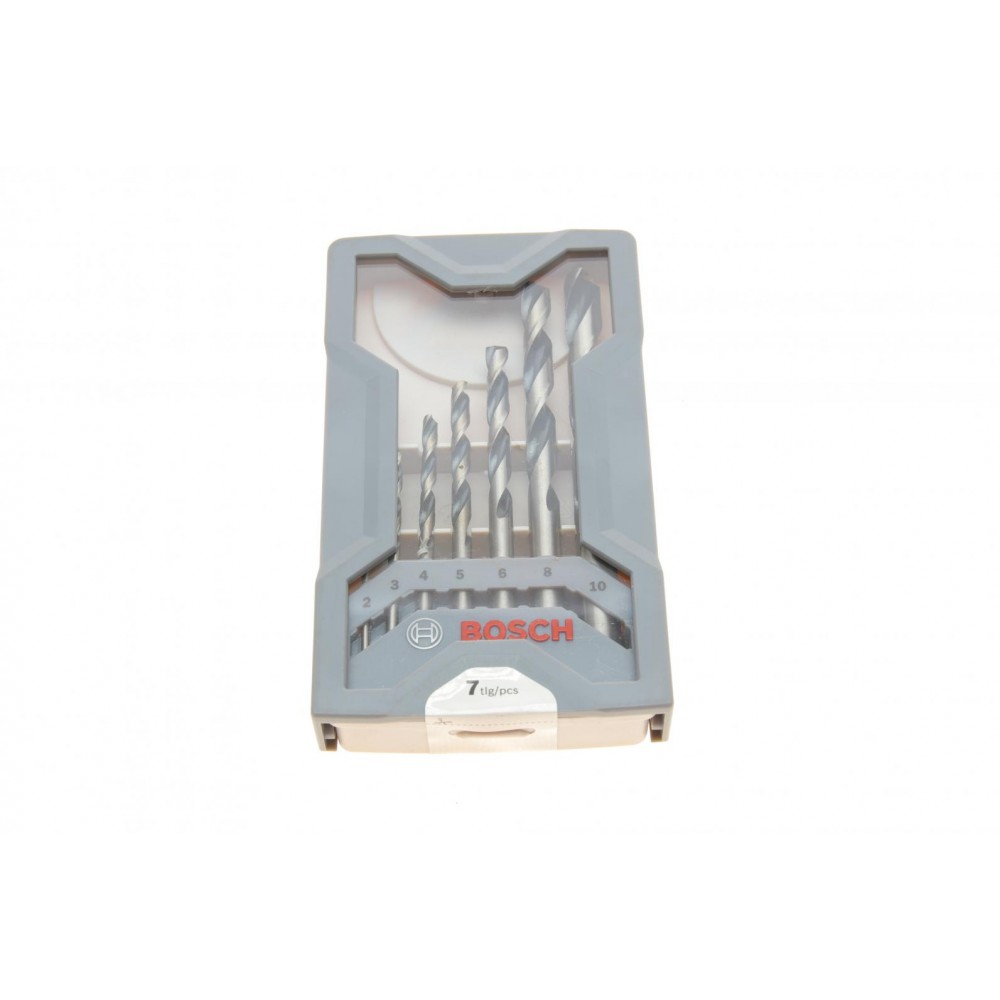 2608577347 Bosch Bosch Набор сверл HSS PointTeQ по металлу 7шт