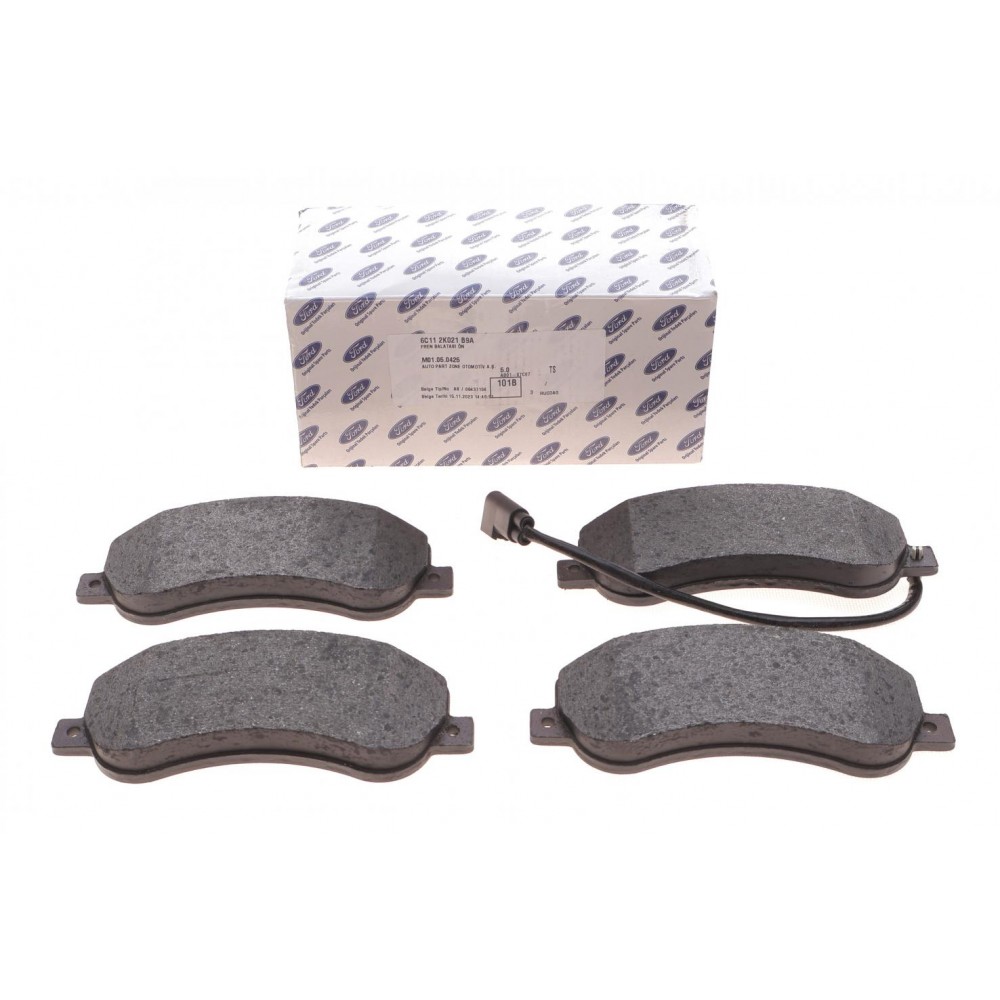 Колодки гальмівні (передні) Ford Transit V347 06- (FWD)