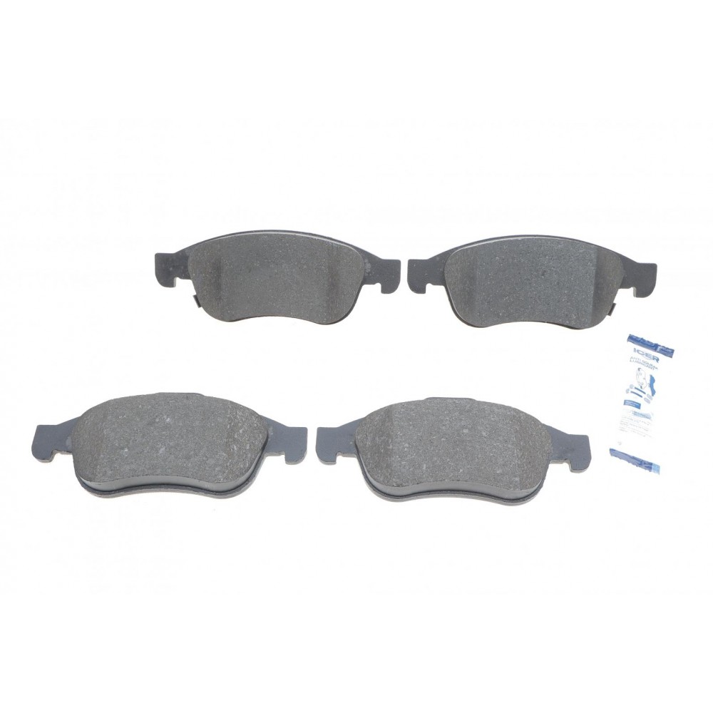 182228 ICER КомплеК т гальмівних колодок, дискове гальмо