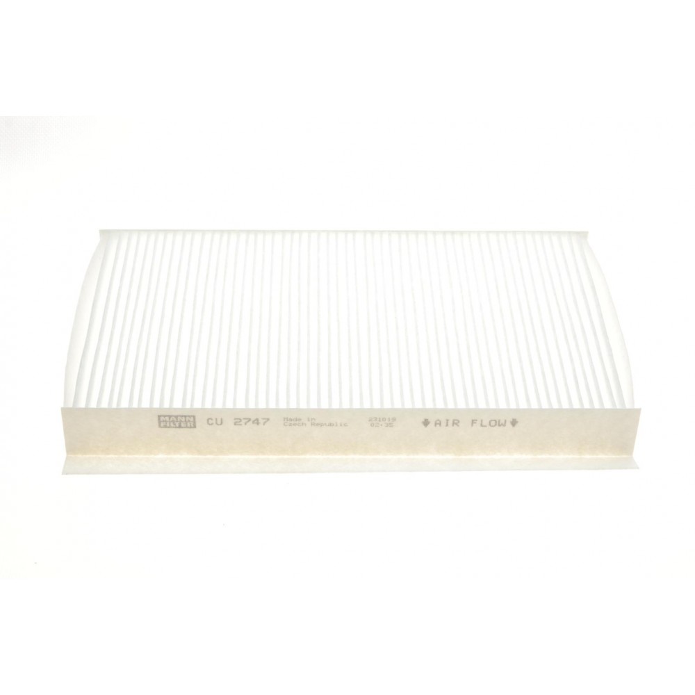 CU 2747 MANN-FILTER Фільтр повітря у внутрішньому просторі