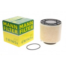 C 16 114/3 x MANN-FILTER Повітряний фільтр