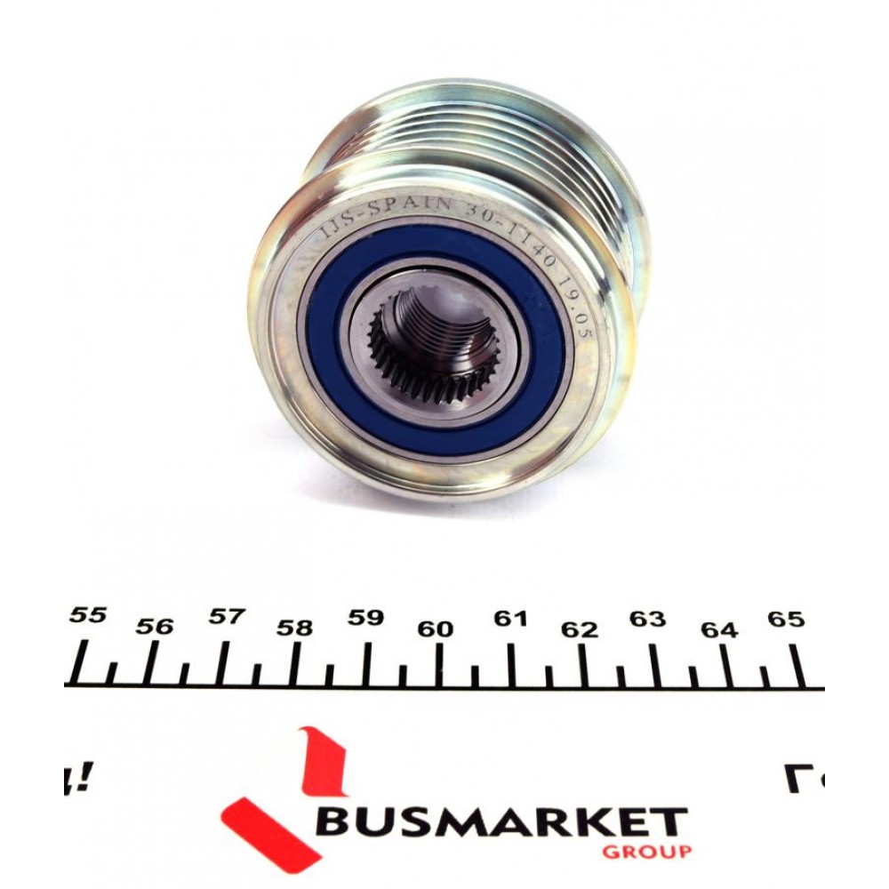 Шків колінвалу + шків генератора BMW 1/3/X1/X3 2.0D 04- (6PK)