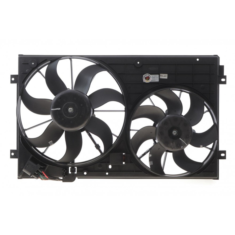 Вентилятор охолодження двигуна VW Polo 1.8 GTI 14-17 (з дифузором)