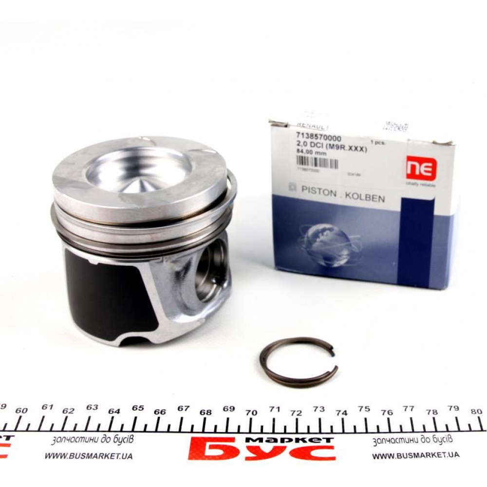 Поршень Renault Megane/Trafic 2.0dci 06- (84.00mm/STD) = 7138570000