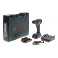 06019K3000 Bosch Шуруповерт-дрель BOSCH GSR 185-LI,  2х2.0 Ah, ЗУ GAL 18V-20, кейс (06019K3000)