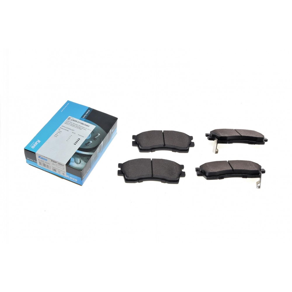 KBP-4002 KAVO PARTS Комплект гальмівних колодок дисковий гальм