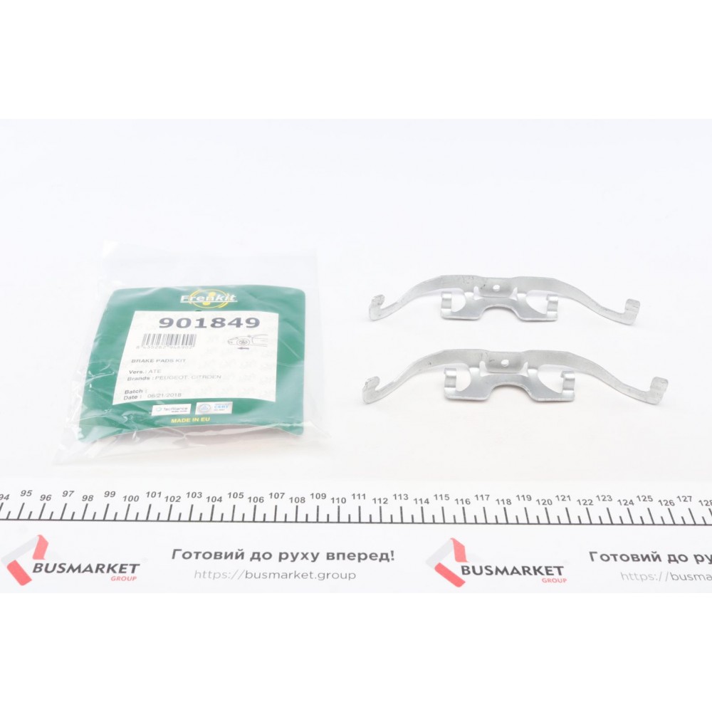 901849 FRENKIT Комплектуючі колодки дискового гальма
