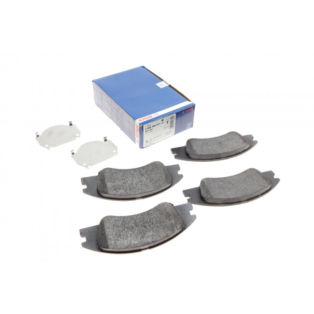 0 986 494 577 BOSCH Комплект гальмівних колодок дисковий гальм