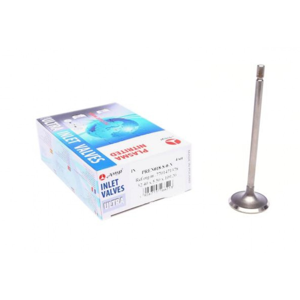 Клапан (впуск) Renault Kangoo 1.6 16V 01- (32.4x5.5x109.2) (азотований)