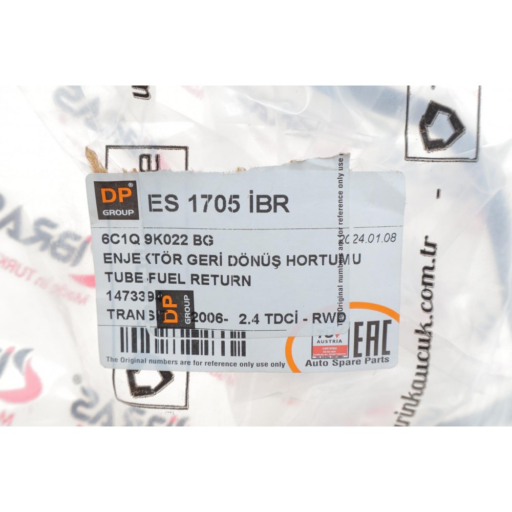 Шланг зливний Ford Transit 2.4 TDCI 06-