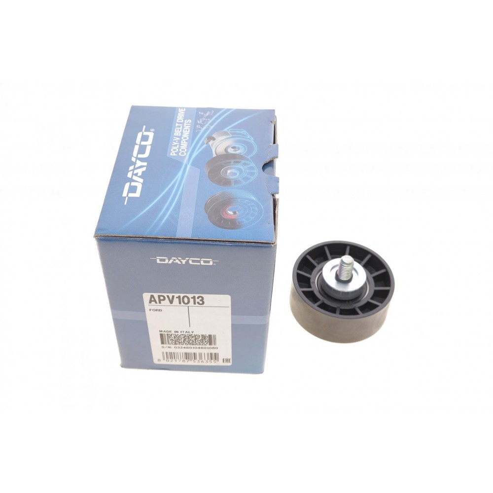 APV1013 DAYCO Паразитный / ведущий ролик, Поліклиновий ремінь