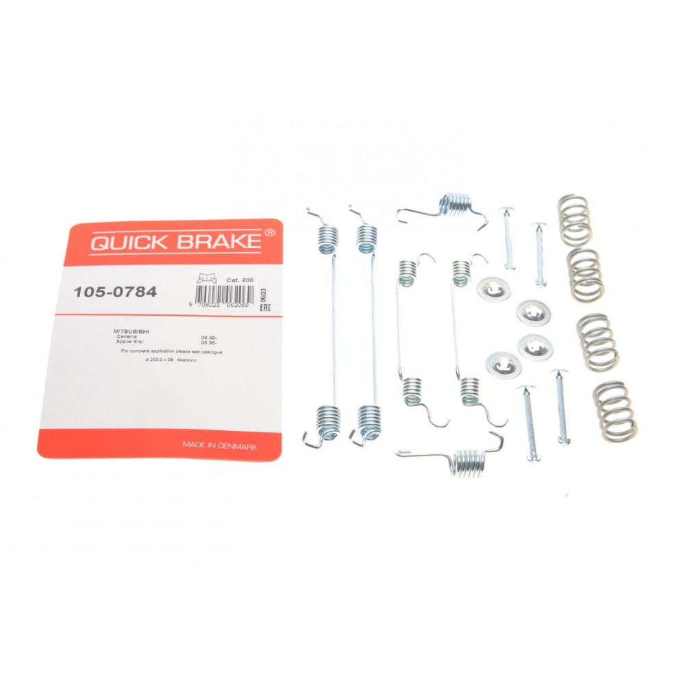105-0784 QUICK BRAKE Комплектуючі гальмівна колодка