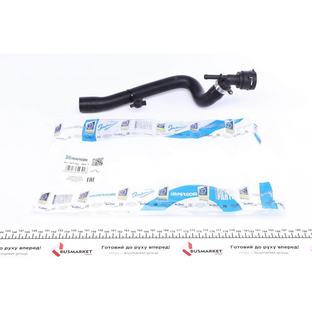 Патрубок радіатора Seat Leon/VW Golf IV 1.6/2.0 97-06