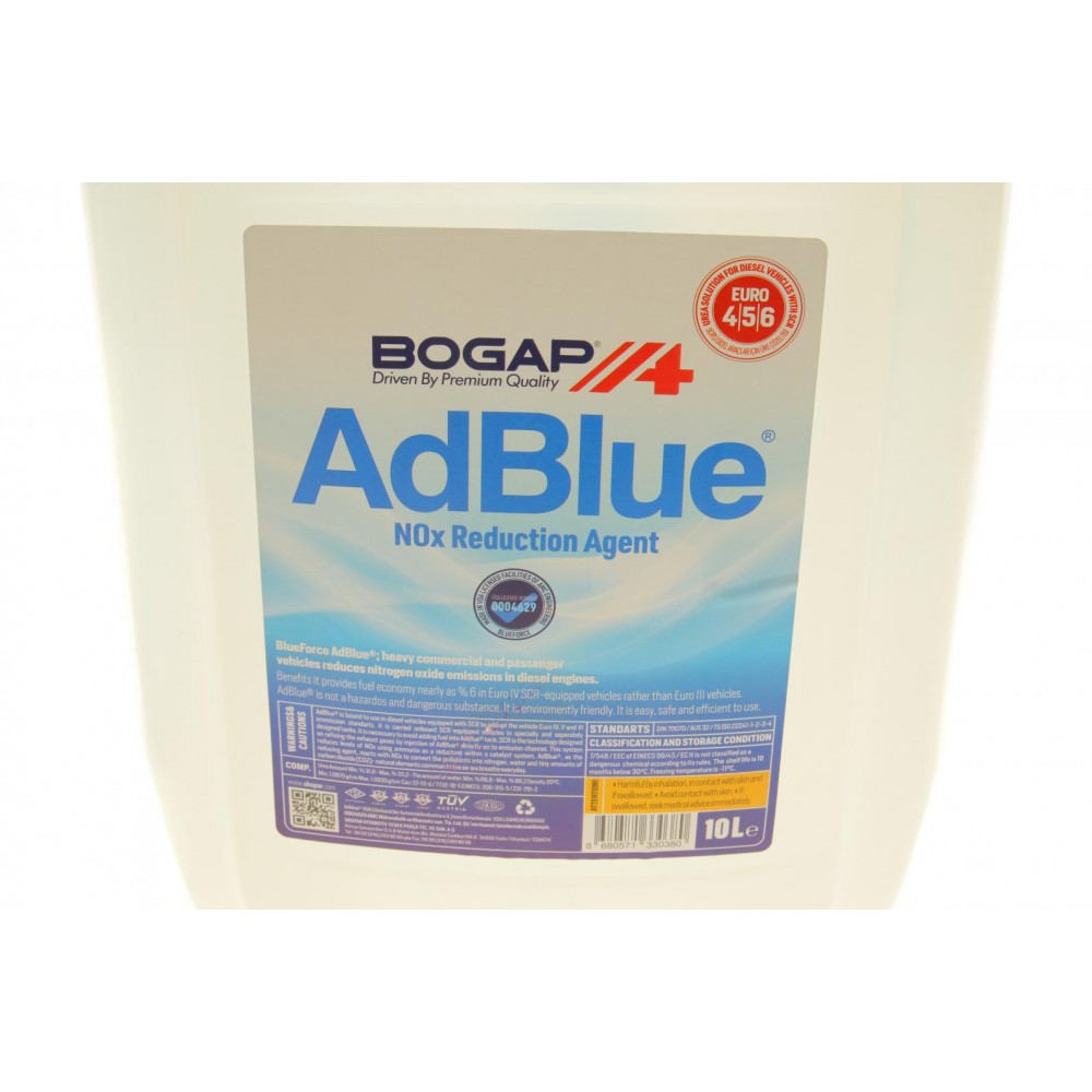 Рідина для нейтралізації відпрацьованих газів AdBlue (сечовина) (10L)