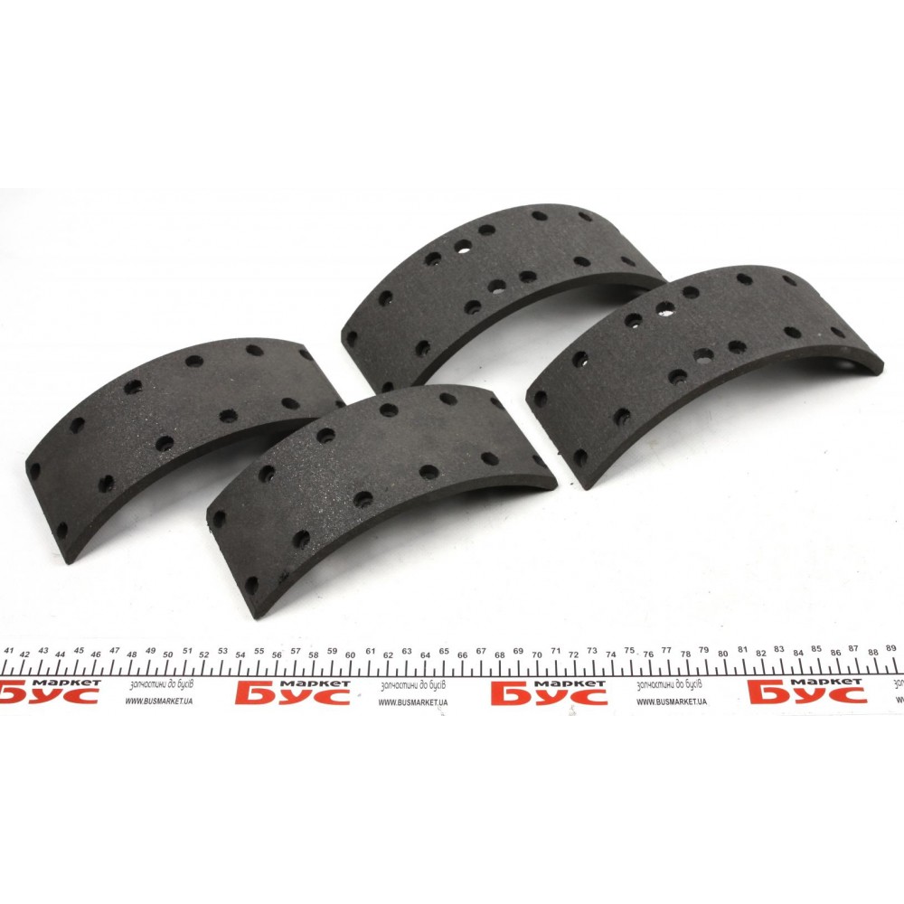 Накладки колодок гальмівних MB 410 (272x79mm) 1 ремонт