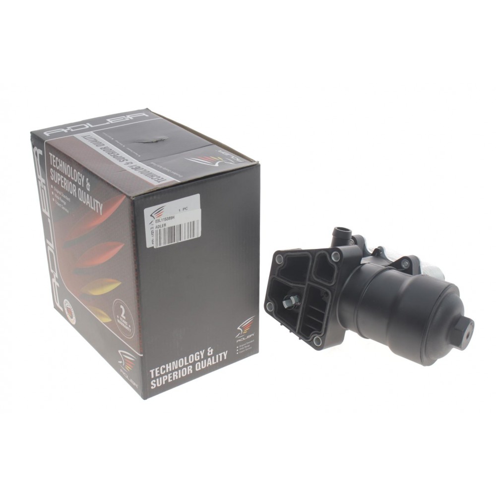 Корпус фільтра масляного VW Caddy III/Crafter/T5 1.6TDI/2.0TDI 09- (з теплообмінником)