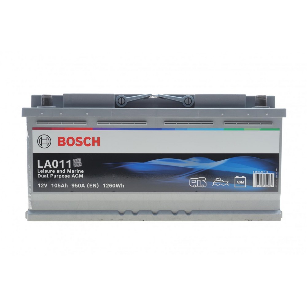 Аккумулятор Bosch 12В/105Ач/905А BOSCH 0092LA0110