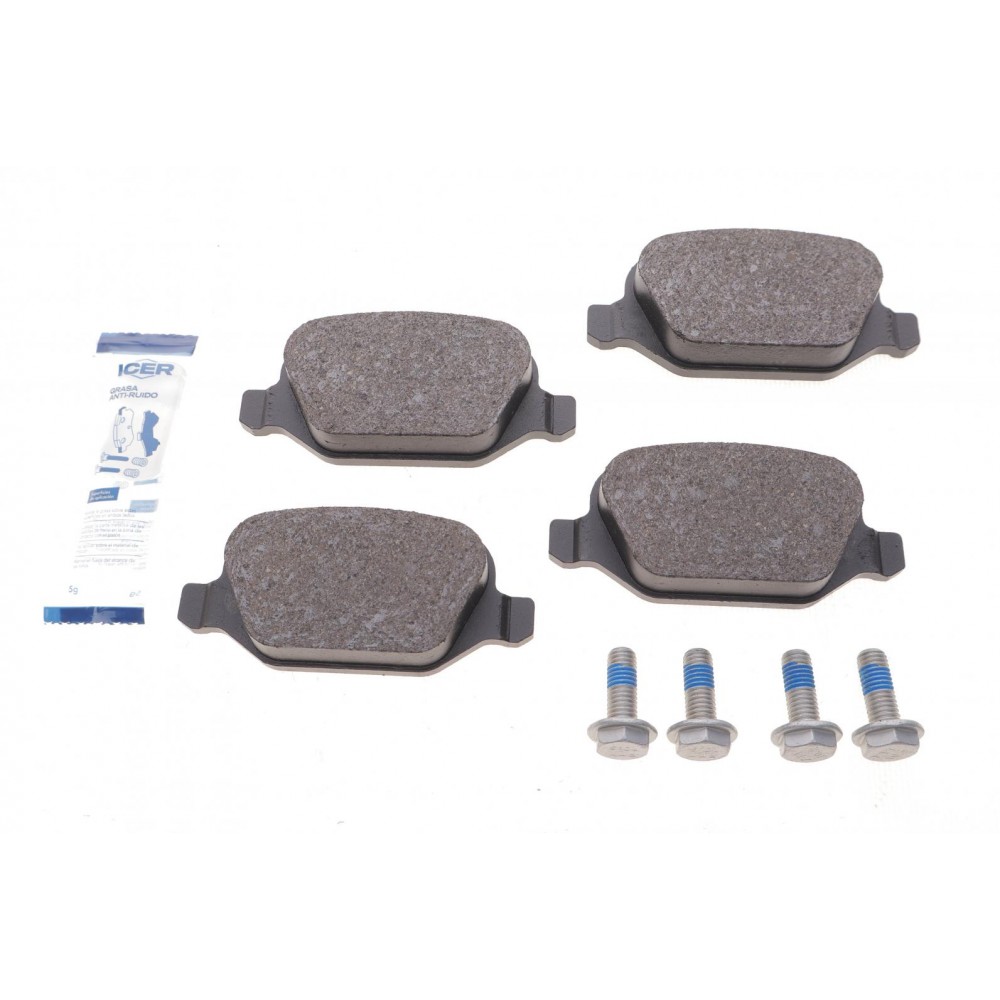 181502-703 ICER Комплект гальмівних колодок дисковий гальм