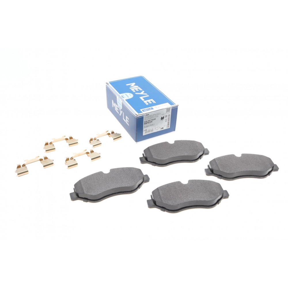 025 291 9220 MEYLE Комплект гальмівних колодок дисковий гальм