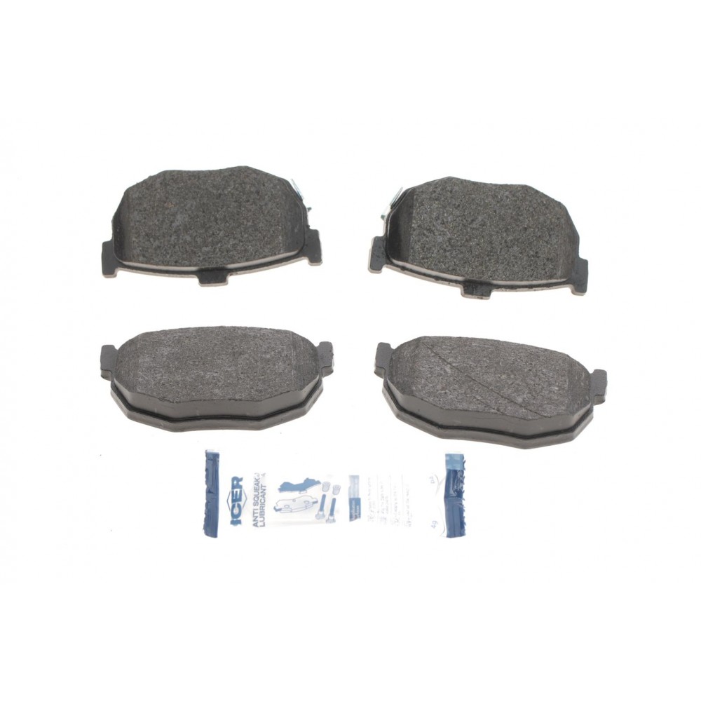 181144 ICER Комплект гальмівних колодок дисковий гальм