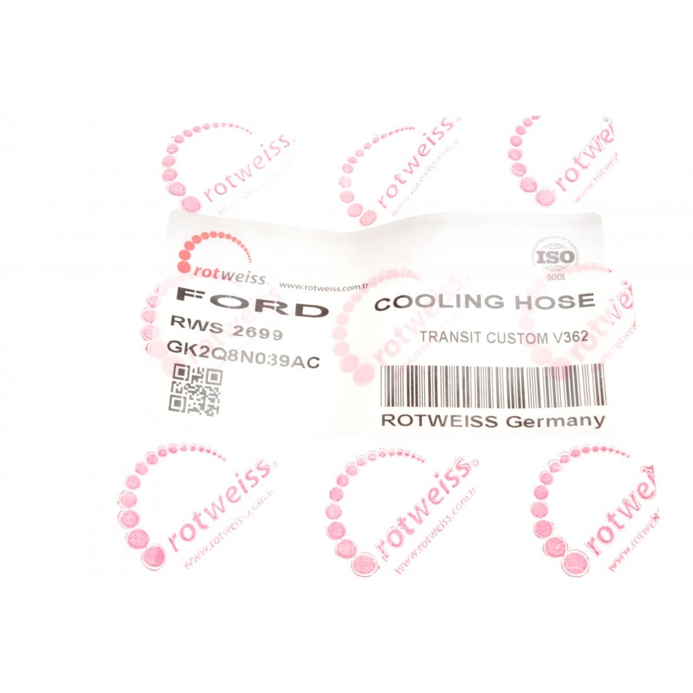 Патрубок системи охолодження Ford Transit 2.2TDCi 12-16