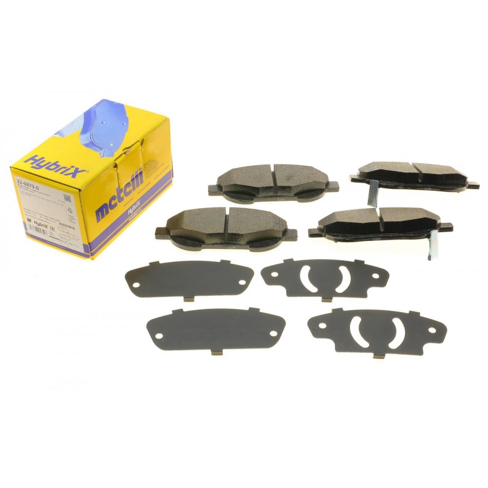 22-0879-0 METELLI Комплект гальмівних колодок дисковий гальм