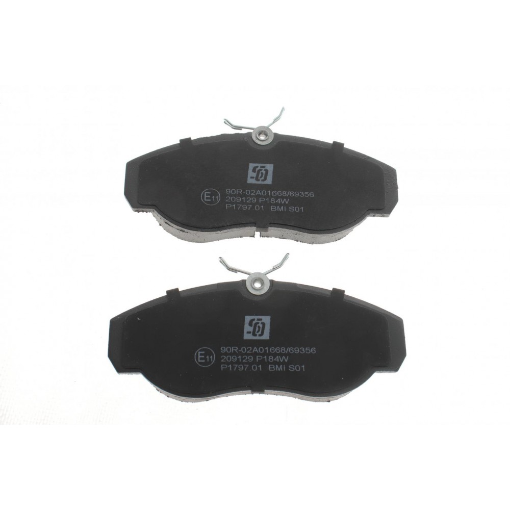 Колодки гальмівні (передні) Fiat Ducato/Peugeot Boxer 94-02 (Lucas)/(з датчиками)