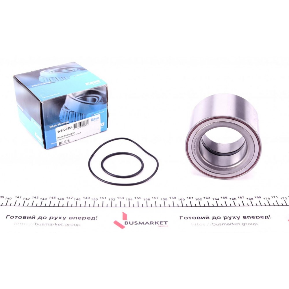 WBK-6554 KAVO PARTS Комплект підшипника ступиці колеса