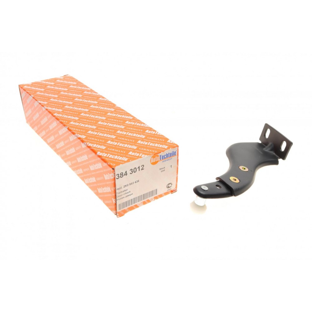 Ролик дверей (бічних/верхній) VW Caddy 03- (R) (з кронштейном) (8430.12)